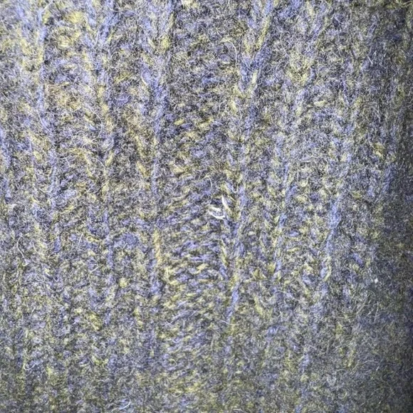 Vintage Diesel 100% Wool Military Patch Sweater XL Rare